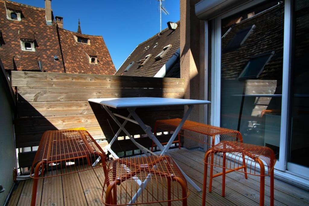 L'Or - Typical Alsacian Apartment In Straatsburg Buitenkant foto